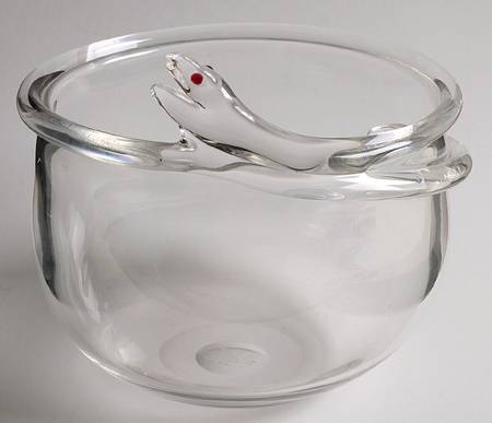 Cleopatra Snake 6" Round Bowl