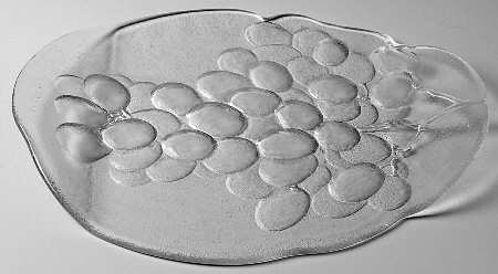 Grape 11" Oval Platter