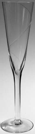 Line Clear Fluted Champagne