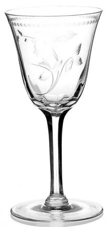 Dolly Madison Rose Wine Glass