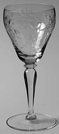 Jasmine Wine Glass by Kusak Cut Glass Works