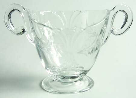 Jasmine Mini Open Sugar by Kusak Cut Glass Works