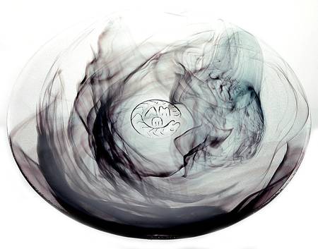 Mine Black Dinner Plate