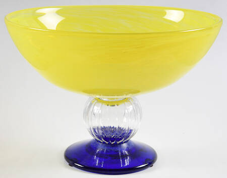 Frutteria Round Compote (Height X Width) by Kosta-Boda