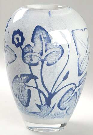 Floating Flowers 8" Flower Vase