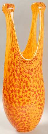 Catwalk 14" 2-Handled Vase