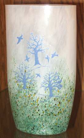 October 8" Flower Vase