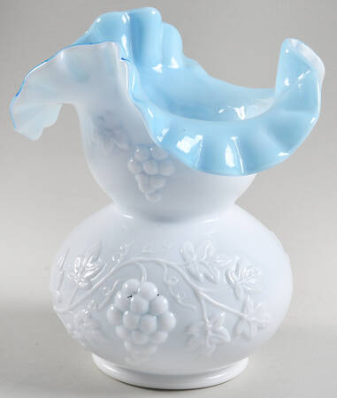 Grape (Various Colors) 6" Double Crimped Vase