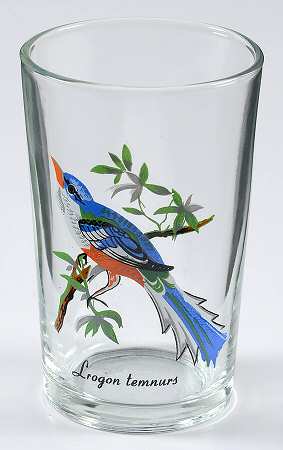 Exotic Bird 7 Oz Flat Tumbler
