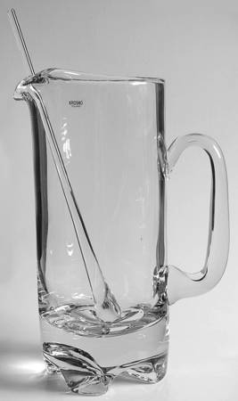 York 40 Oz Martini Pitcher W/Glass Stirrer