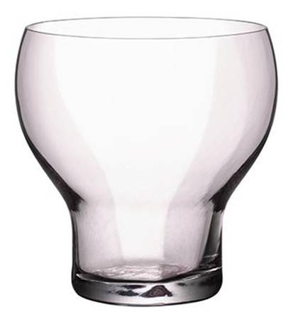Crystal Magic 9 Oz Pink Flat Tumbler
