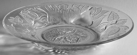 KI26 Clear Rim Soup Bowl