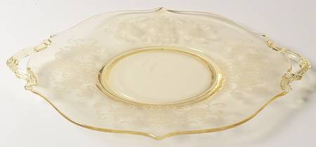 Patrick Yellow 11" Sandwich Plate