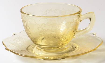 Patrick Yellow Cup & Saucer Set