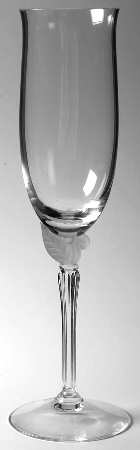Alexandra Clear Fluted Champagne