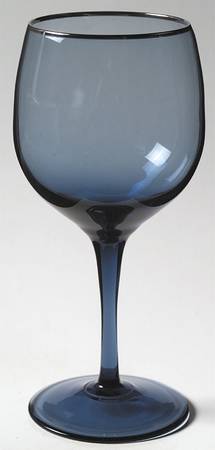 Blue Shadow (Platinum Trim) Water Goblet by Lenox