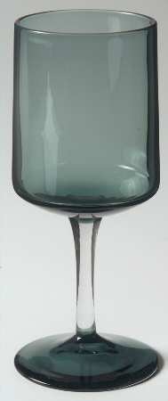 Blue Smoke Wine Glass
