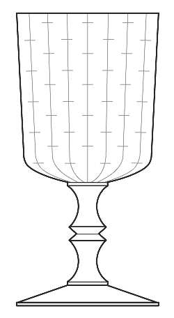 Casual Clear Water Goblet