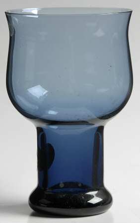 Clarion Blue Water Goblet