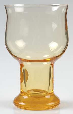 Clarion Yellow Water Goblet