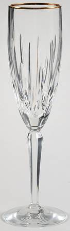Clarity Gold Fluted Champagne