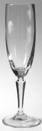 Decor Plain Fluted Champagne