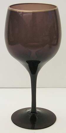 Dusk Shadow Brown (Gold Trim) Water Goblet by Lenox