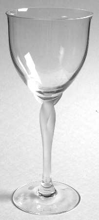 Embrace (Frosted Stem) Water Goblet