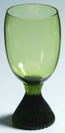 Emerald (Green) Water Goblet
