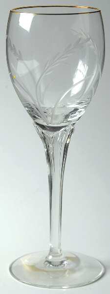 Eve (Gold Trim) Wine Glass