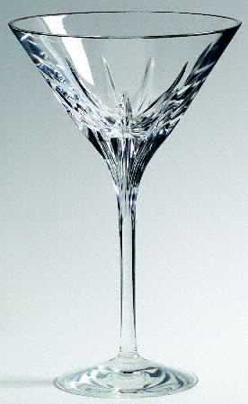 Firelight Platinum Martini Glass