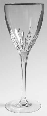 Firelight Platinum Water Goblet
