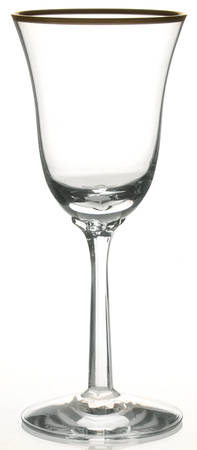 Hayworth (Gold Trim) Wine Glass