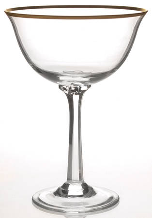 Hayworth (Gold Trim) Champagne/Tall Sherbet by Lenox