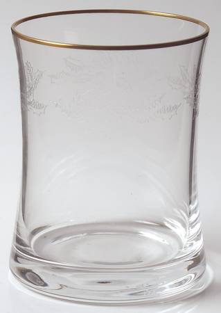 Holiday (Older, Gold Trim) Double Old Fashioned
