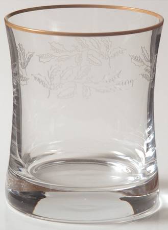 Holiday (Older, Gold Trim) Old Fashioned