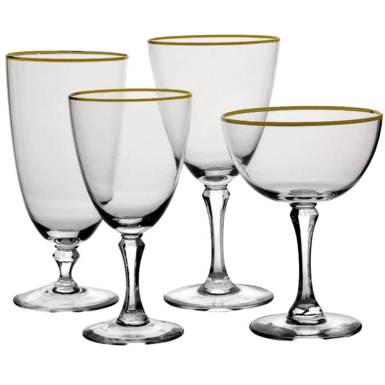 Mansfield (Gold Trim) 32 Piece Estate Set
