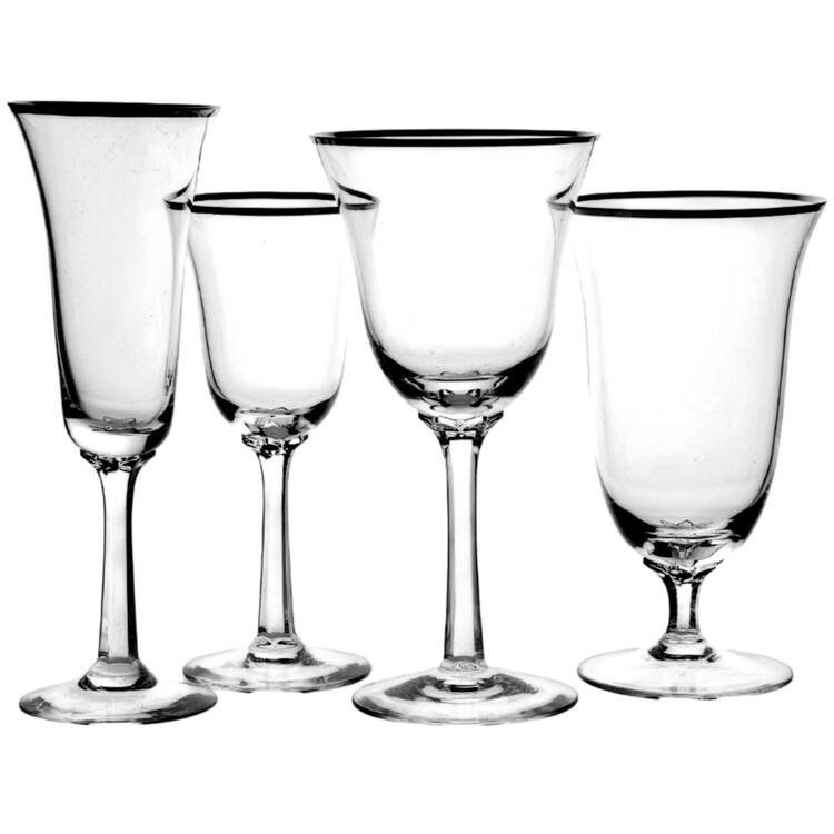 Maywood (Platinum Trim) 32 Piece Estate Set