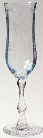 Navarre Blue Fluted Champagne by Lenox
