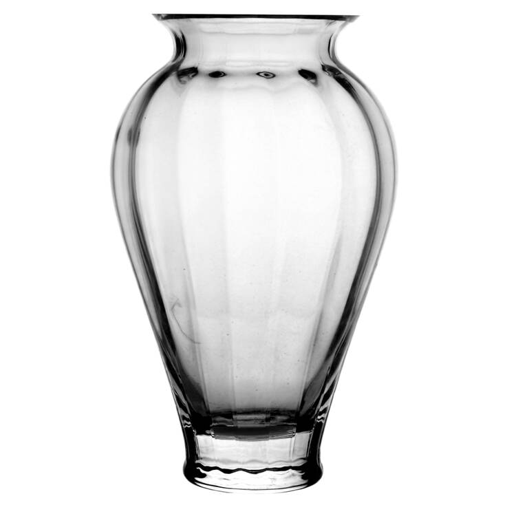Optika Clear 10" Ginger Jar Vase by Lenox