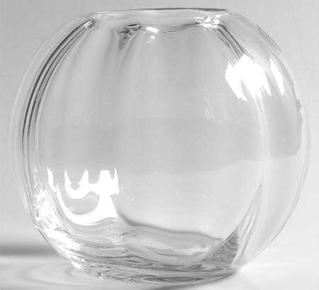Optika Clear 4" Globe Vase by Lenox