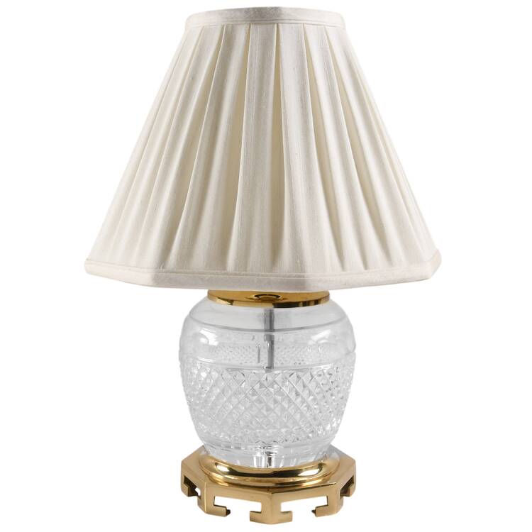 Providence Clear 20" Electric Lamp & Shade