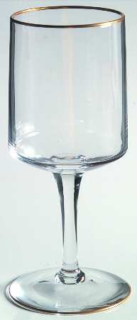 Reverie (Gold Trim) Wine Glass by Lenox