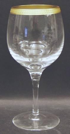 Royale (Gold Trim) Water Goblet