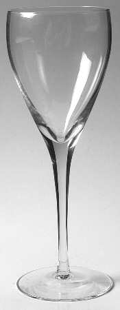 Statuesque Clear Wine Glass