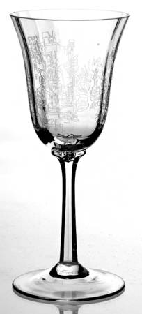 Temple Blossom Wine Glass