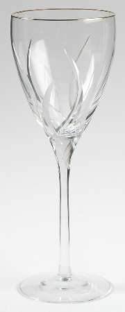 Twilight Gold Water Goblet
