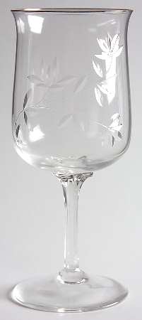 Wildflower Water Goblet