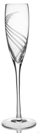 Windswept Clear Fluted Champagne