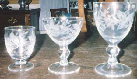 Rose Leaf Juice Glass